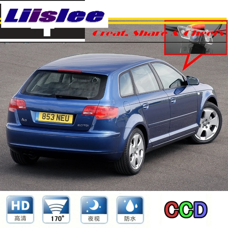 

Liislee Car Camera For Audi A3 S3 2004~2009 rearview Rear View Back Up Camera Special Supply PAL / NTSC to Use CCD With RCA