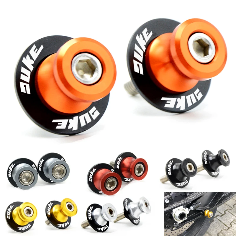 CNC Motorcycle Accessories Aluminum Swingarm Spools Slider Stands Screws Fit For KTM 790 DUKE 2018 UP | Автомобили и мотоциклы