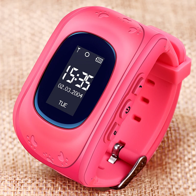 2018Smart Watch Kid Watch with SIM carda GPS Russian Smartwatch Baby Watch for Children Call Finder 3