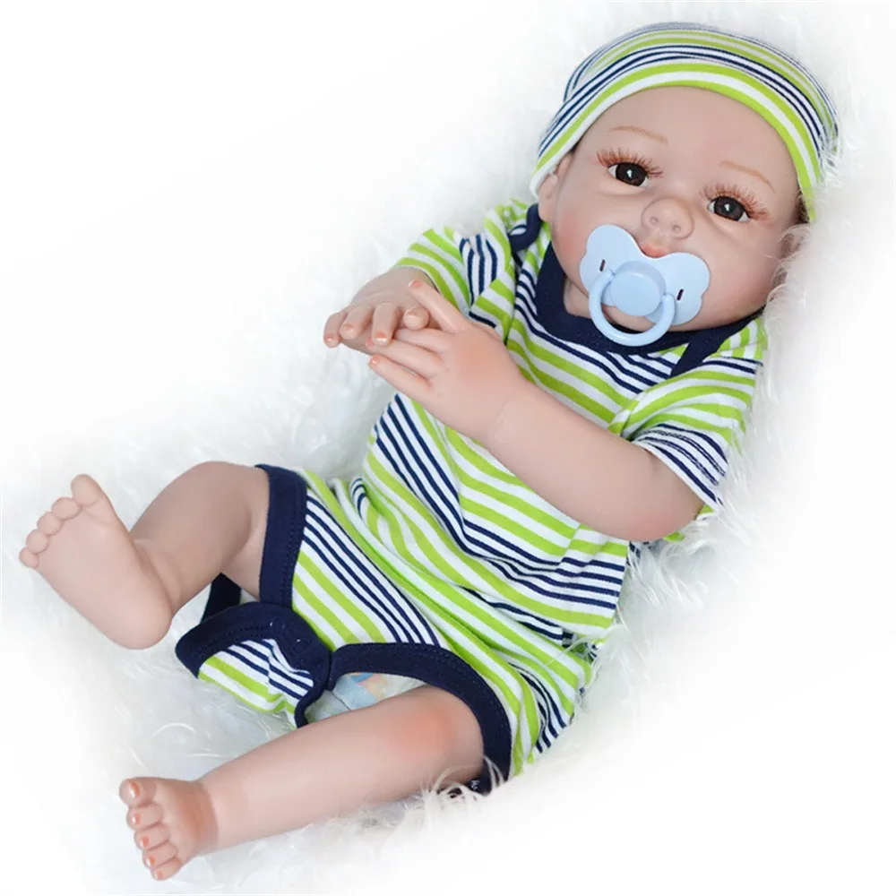 

Genuine MUQGEW Toys Lifelike Reborn Baby Doll 55cm Newborn Doll Kids Boy Playmate Birthday Gift Doll 6 Juguetes #TW