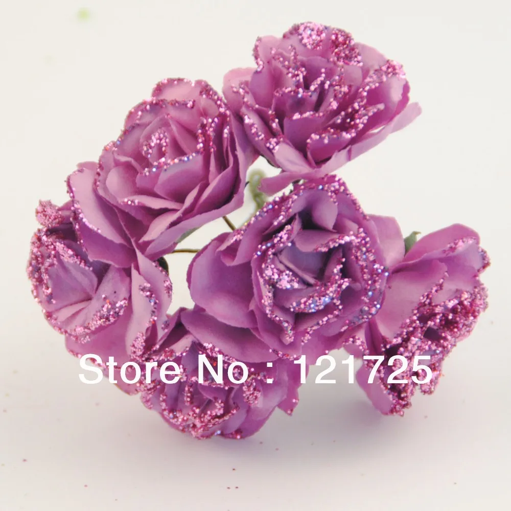 Free Shipping Paper Flowers Mini artificial Flower Hand Made Small