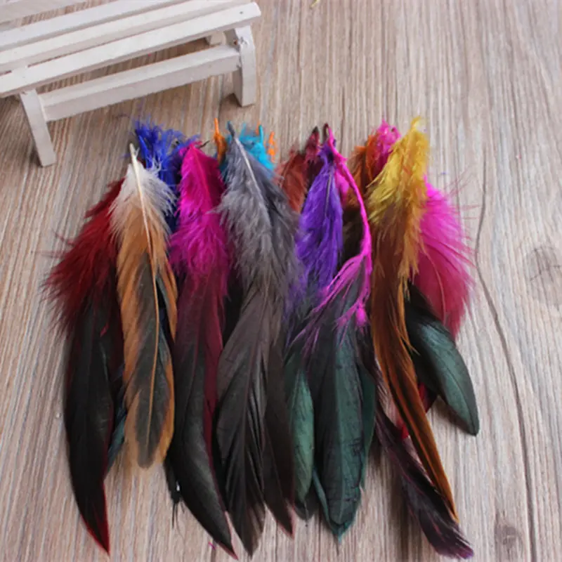 Buy 50 pcs Pheasant Feather Chicken Feather Christmas