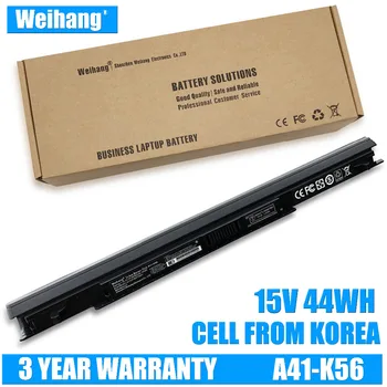 

Weihang Korea cell 2950mAh A41-K56 Battery for ASUS U48 U48C U48CA U48CM U58 U58C U58CA U58CM S46 S46CA S46CM Ultrabooks Series