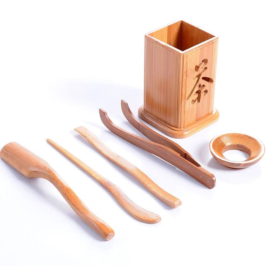 Tea Ceremony Accessories Bamboo Puer Tea knife set Accessories Puer