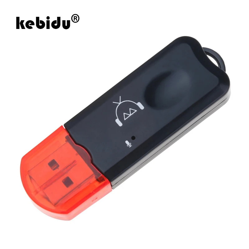 Kebidu беспроводной USB Bluetooth V2.1 приемник аудио стерео Громкая связь bluetooth адаптер
