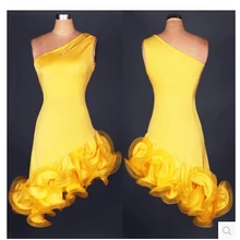 Костюм для латинских танцев, сексуальный спандекс, без рукавов, платье для латинских танцев для женщин, платье для латинских танцев