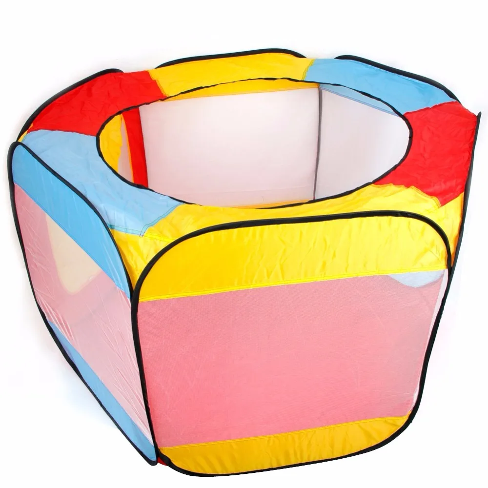 

Kids Play House Indoor Outdoor Easy Folding Ball Pit Hideaway Tent Play Hut New