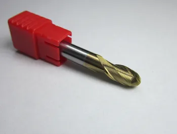 

10PCS radius 3.0 HRC62 <HRC65 R3.0 DIA 6mm 2 flutes Tungsten Carbide Ball Nose End Mills CNC milling cutter for metalworking