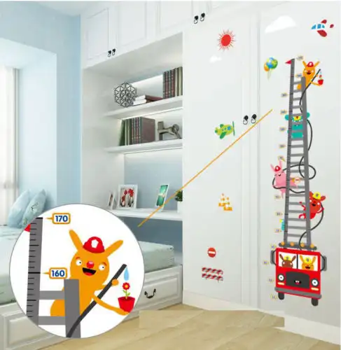 Online Fire Truck Ladder Height Chart S Room Wall Sticker Fire Truck Ladder Height Chart