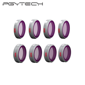 

PGYTECH Professional Version Filter Set for DJI Mavic 2 Zoom ND8PL-ND16PL-ND32PL-ND64PL ND8-16-32-64 Camera Lens Kit