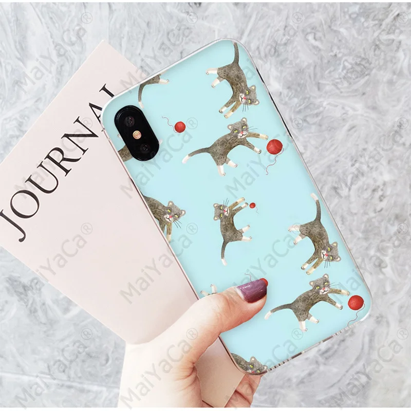Cartoon animal cat and bear