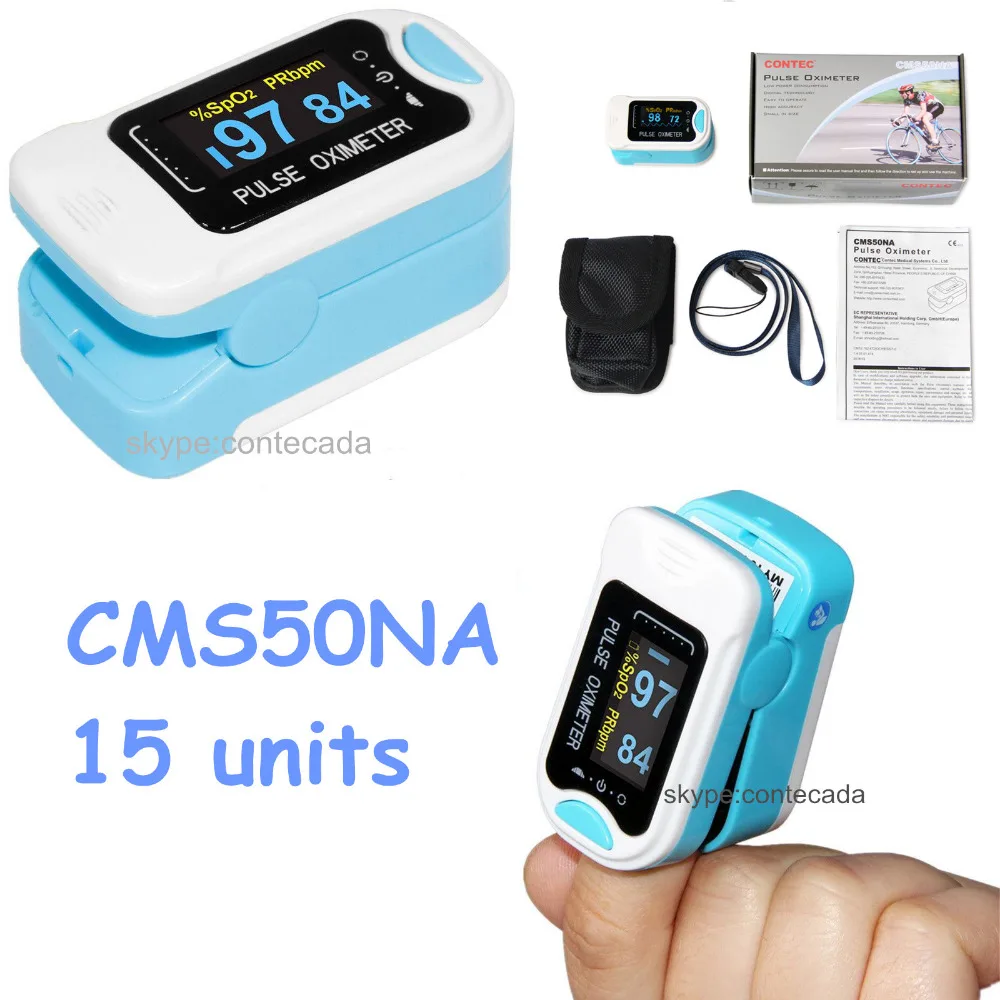 Buy 15 Units Finger Tip Pulse Oximeter SPO2 PR Meter