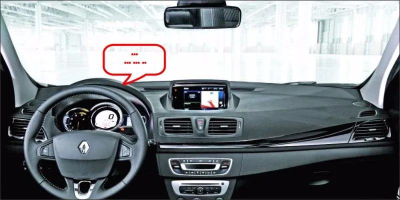 Автомобильный дисплей HUD для Renault Megane 2 II-отображает информацию о ваших автомобилях на лобовое стекло, чтобы контролировать вашу скорость