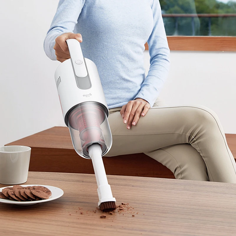 Xiaomi Deerma беспроводной пылесос ручной Электрический Роторный Фильтр Пылесос