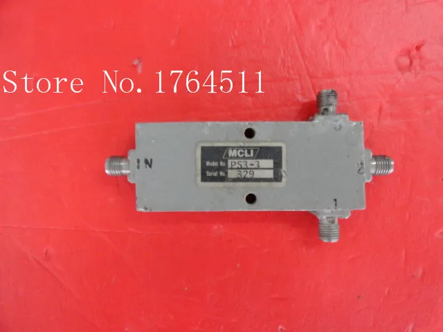 

[BELLA] MCLI PS3-3 2-6GHZ a three supply power divider SMA