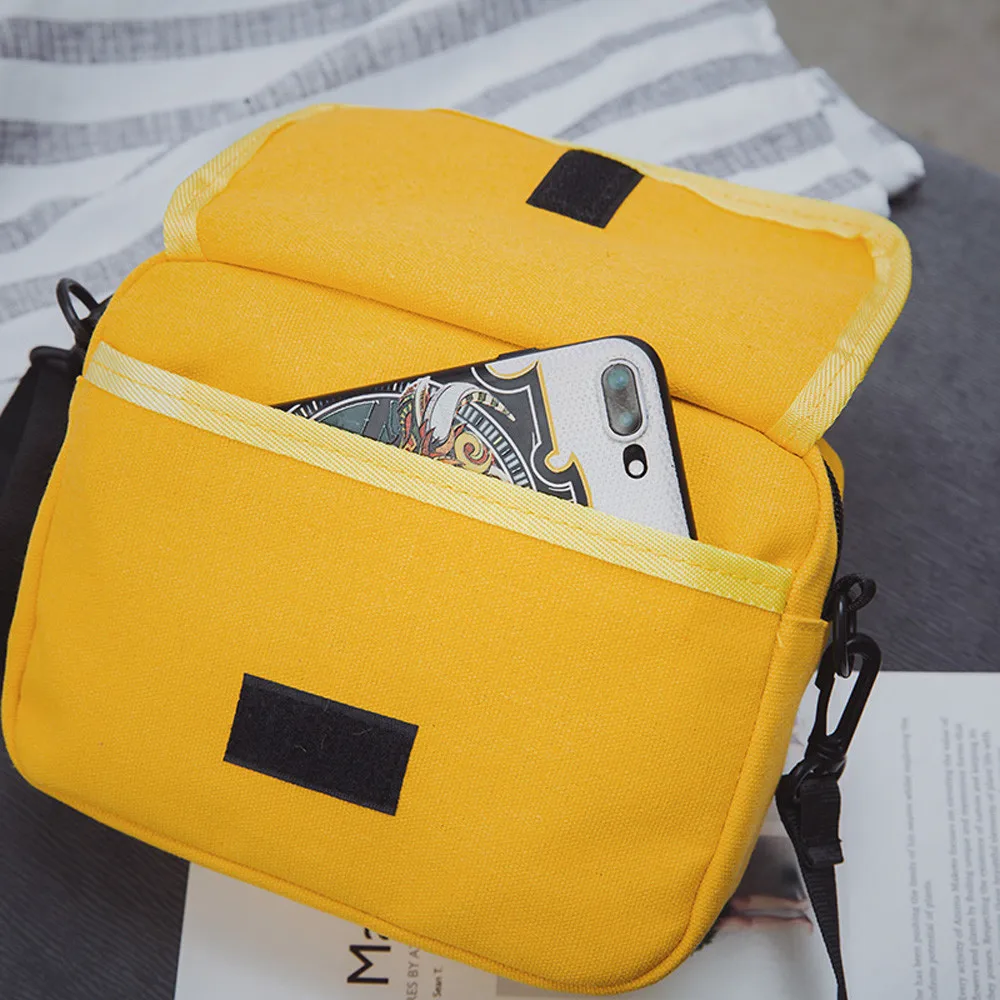Aelicy girls Shoulder Bag Pure Color Casual Tote Lady Bag Canvas Zipper crossbody bag for women 2019 bolsa feminina dropshipping