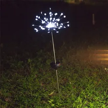 2 шт. открытый газон Солнечный светодиодный свет Снежинка Форма фонари Открытый Газон садовые огни декоративные огни