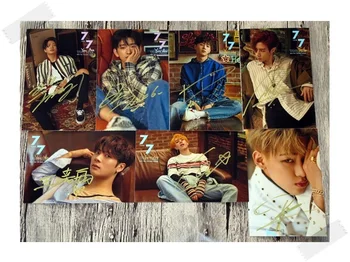 

signed GOT7 GOT 7 autographed photo 7 FOR 7 6 inches free shipping 7 photos set 3 versions 102017