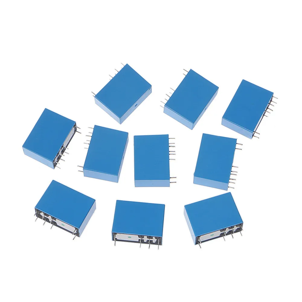 

10 Pcs SMIH-05VDC-SL-C Power Relays 5V 16A 8 Pins