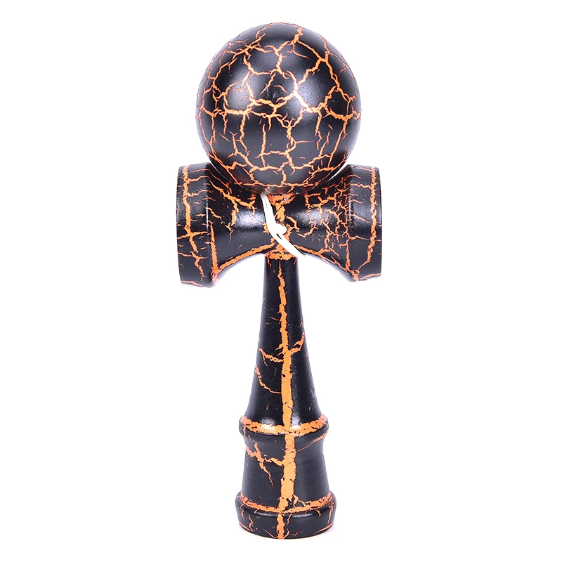 Деревянный шар Kendama PU краска 20 см струны профессиональные игрушки для взрослых досуг спортивная игрушка для игр на открытом воздухе - Цвет: BO