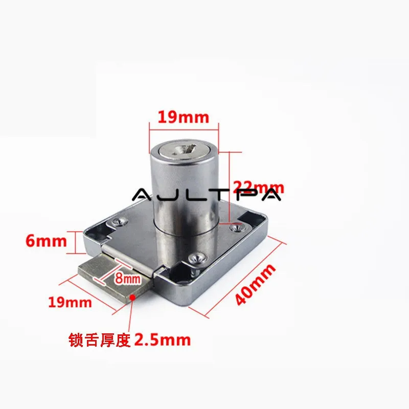 50 шт. 22 мм/32 мм кулачковые замки замок для ящика стола замки для шкафа замки для шкафов с 2 Ключи безопасности оборудования H4727