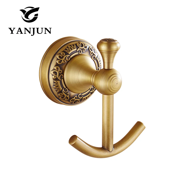 Yanjun Hat Hook Bathrobe Clothes Hanger Bathroom Coat Rack Bathroom Accessories High Quality