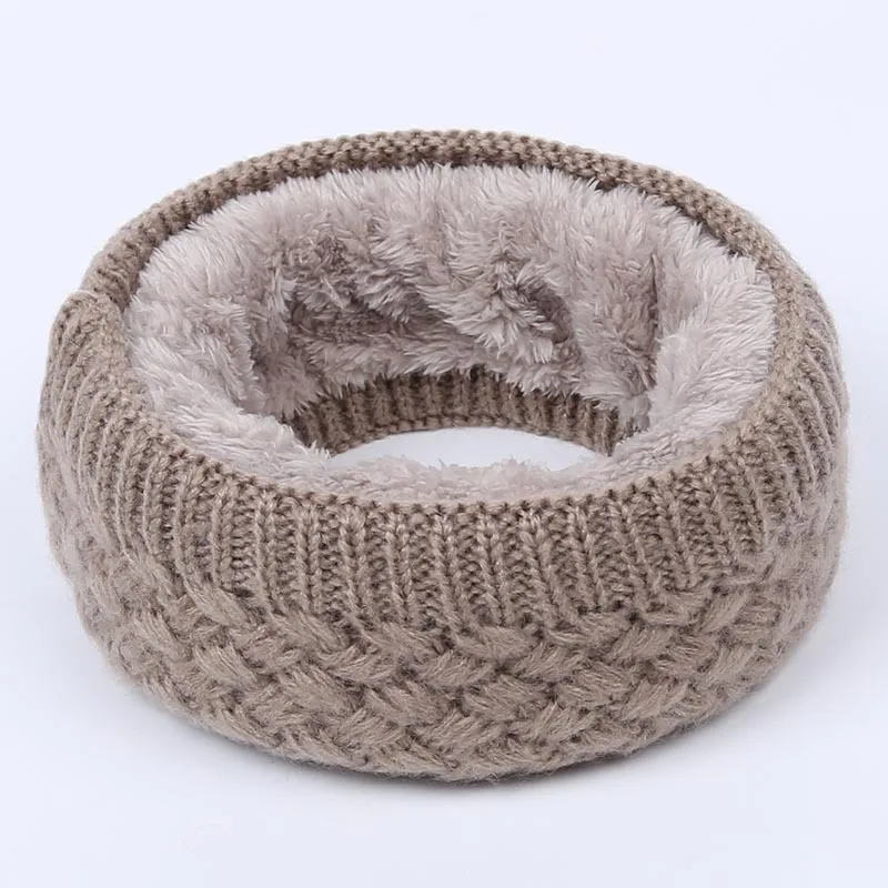 

Hot Women Men Fashion Female Winter Warm Scarf Solid Chunky Cable Knit Wool Snood Infinity Neck Warmer Cowl Collar Circle Scarf