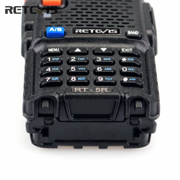 Горячая Retevis RT-5R портативная рация 5 Вт Двухдиапазонная VHF/UHF Ham двухсторонняя рация CTCSS/DCS портативная Любительская радиоприемопередатчик RU