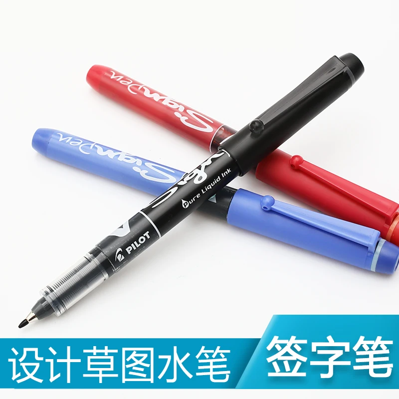 

5PCS Japan PILOT SW-VSP Large Capacity Design Sketch Pen V-Sign Signature Pen
