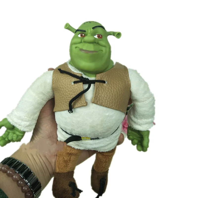 DSN Shrek Plush Doll Stuffed Toy Movies TV Plush Toys DSN Plush Doll Stuffed Toy For kids christmas Toys Gifts for Children