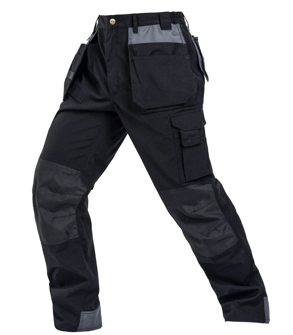 Bauskydd B131 защитная одежда рабочая одежда комбинезоны Рабочая одежда весна/осень брюки много инструментов одежда с карманами