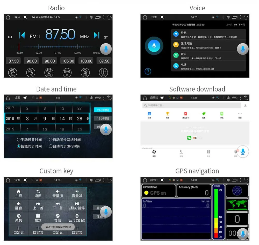 Podofo 2 Din Android автомобильный Радио gps навигация Bluetooth 2din автомобильный аудио стерео fm-приемник USB Мультимедиа MP5 без DVD плеера