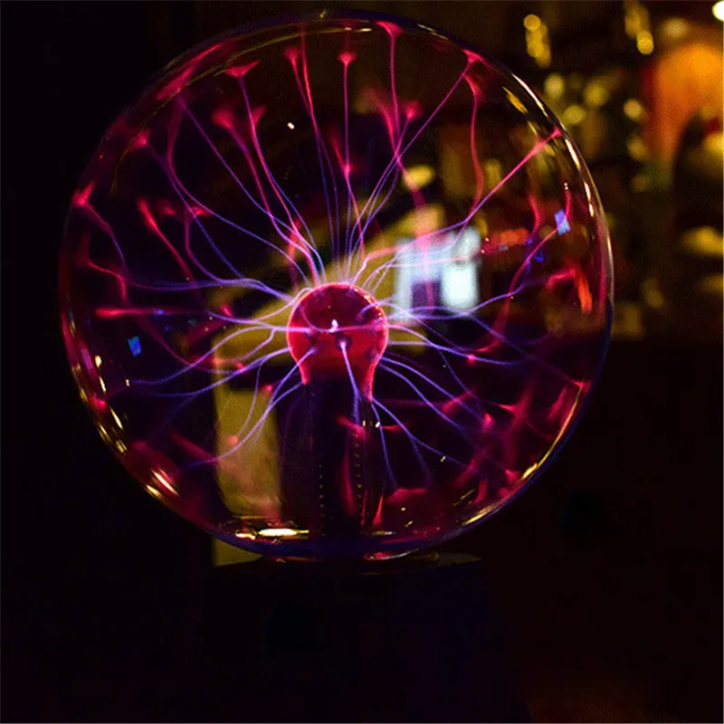 

Fairy LED Plasma Ball Night Lights lamp Creative Indoor Garland Desk Table light Gift for Kids Wedding Party Luminaria Decor