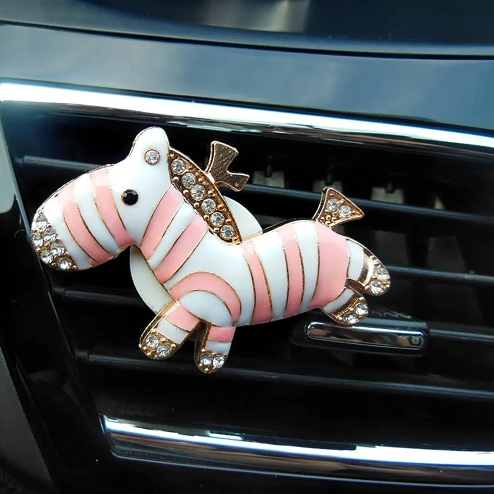 1pair Cute Zebra Car Auto Air Freshener Outlet Clip Solid Scent 1pair Cute Zebra Car Auto Air Freshener Outlet Clip Solid Scent Diffuser Decor Accessories In From Automobiles Motorcycles On