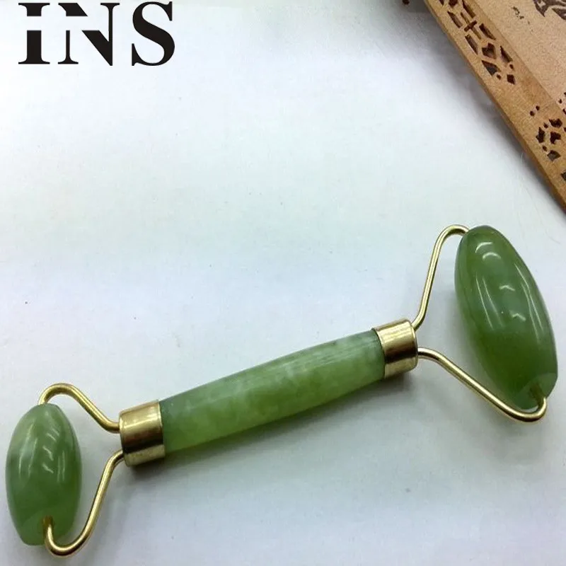 Murah Wajah Pijat Jade Roller Wajah Tubuh Kepala Leher Perangkat Pijat Batu Alam Kecantikan Levert Dropship