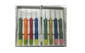

8PCS Hollow needles desoldering tool electronic components Stainless steel kits