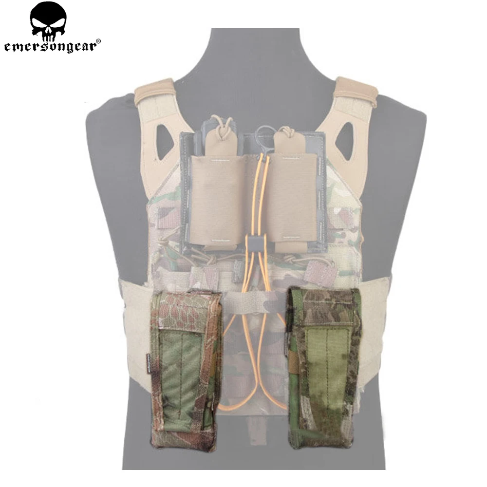 EMERSONGEAR военный армейский карман с клапаном тактическая сумка для журналов