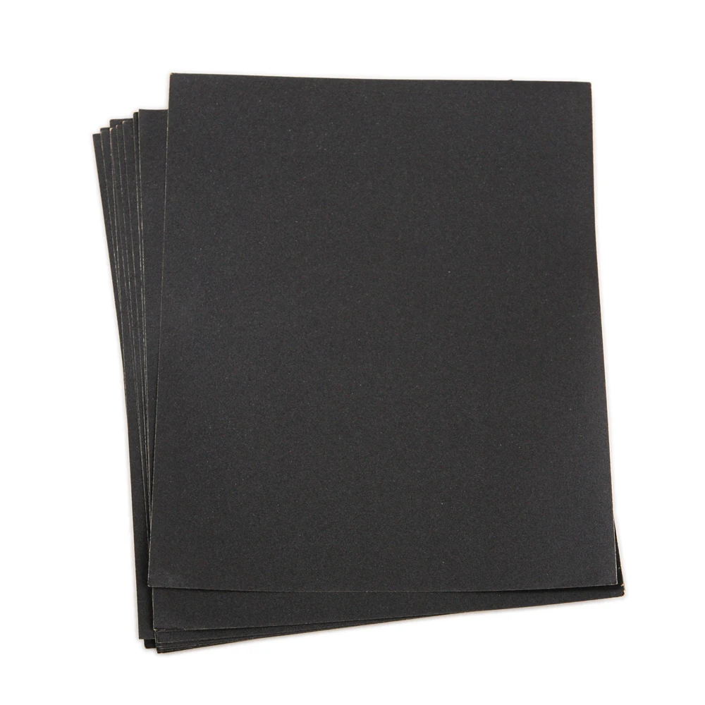 Top Quality 10Pcs Black Polishing Sanding Paper Grit 2000 Abrasive