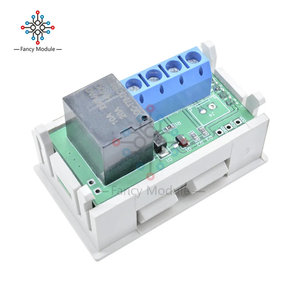 12 В реле задержки таймера модуль красный/зеленый красный/синий цифровой светодиодный реле дисплея доска цикл 0-999 Регулируемый реле времени модуль для автомобиля