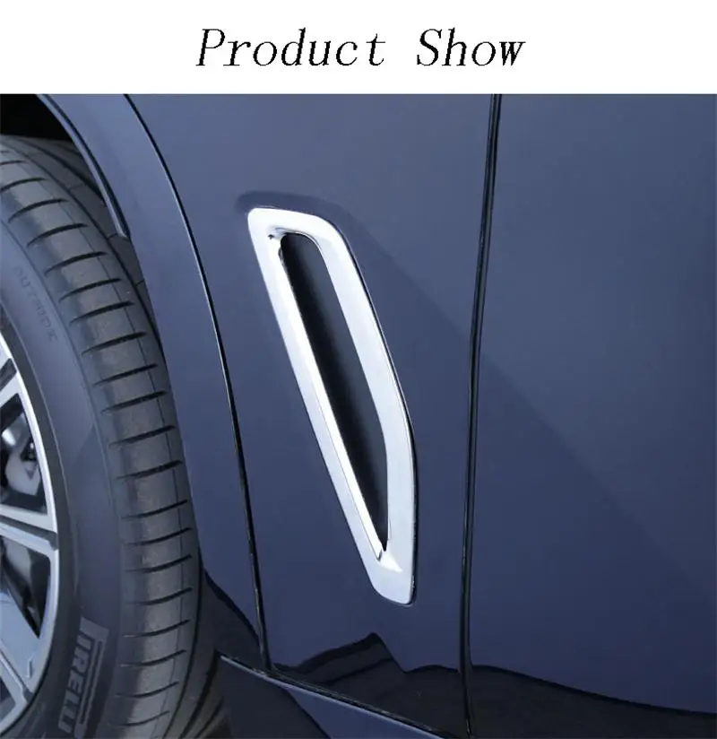 Автомобилей для укладки лицевой стороне зеркала тела крышки вентиляционных отверстий отделкой буферная декорация наклейки для BMW X5 2019