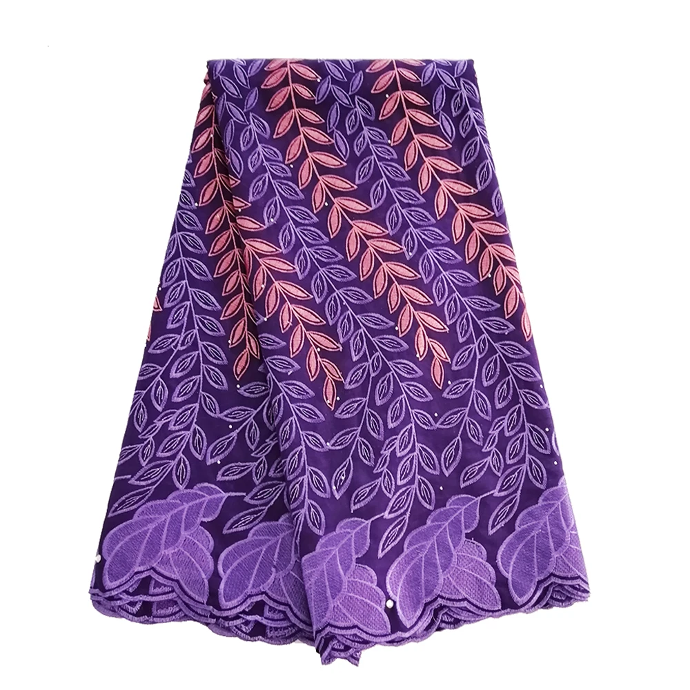 African-cotton-fabric-purple