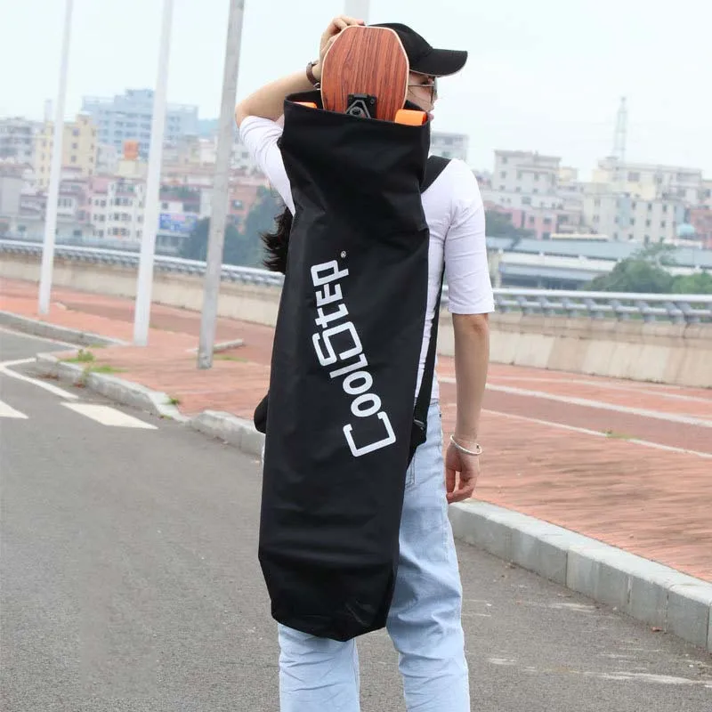 

New Arrivals Portable Canvas Backpack CoolStep Thicken Carrying Storage Bag for Skateboard Kick Skate Scooter BackPack Bag