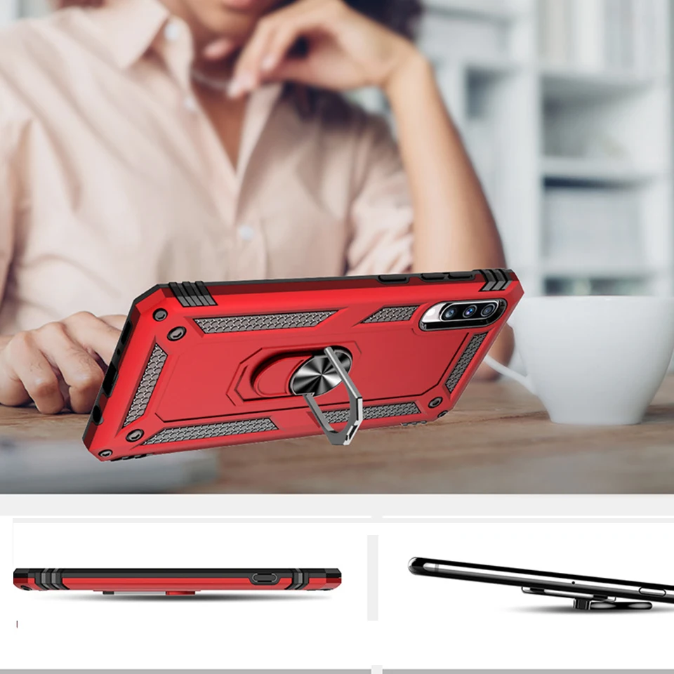 Heavy Duty Silicone Case for Samsung A50 Case Cover Shockproof Phone Case for Samsung Galaxy A50 2019 A505F SM-A505F Shell