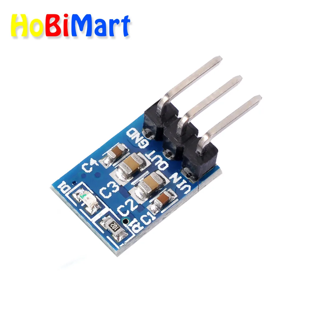 

10pcs E26A 3 feet AMS1117-3.3 power module 3.3V power module LDO 800ma #Hbm0394