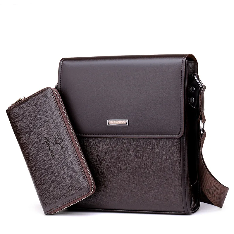 

Shoulder Bag Business Man Bag Messenger Bag for Men Crossbody Bag with hand purse wallet