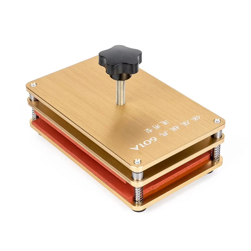 

LY 601A universal golden pressure mould back glass middle frame for iphone Samsung huawei compatible all mobiles