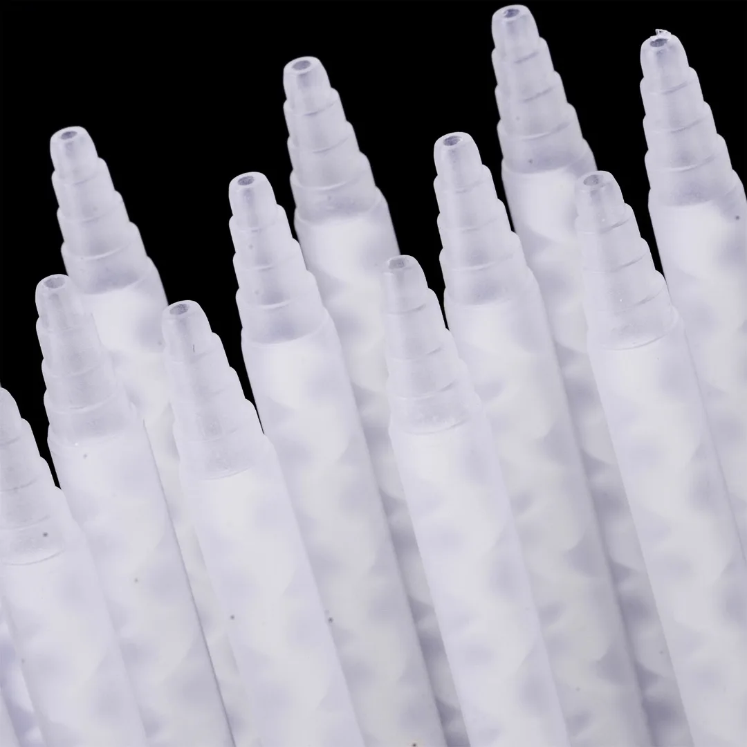 15pcs/lot Plastic Mixing Nozzle 103mm 50ML MA5.4-17S Dual Cartridge Epoxy Static Mixer Mixed Nozzles for Mixing Glue