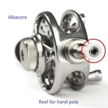 Albacore ручной стержень катушки наборы Подходит для ловли большой рыбы на ручном полюсе