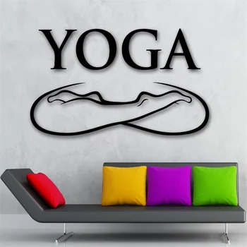 

Wall Sticker Vinyl Decal Health Yoga Meditation Buddhism Philosophy