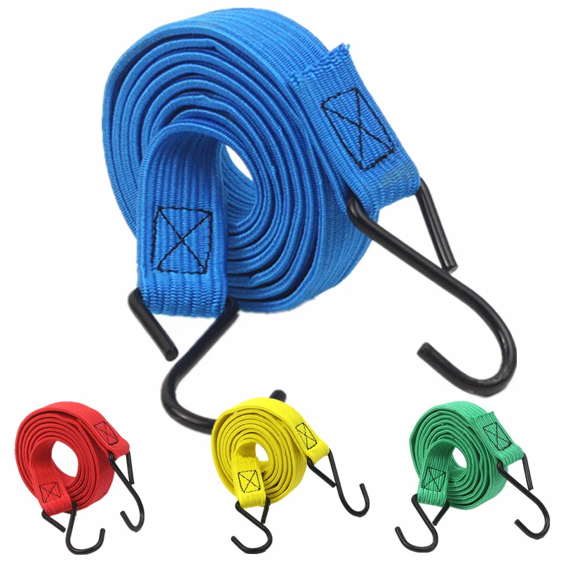 Great-Elasticity Bicycle Bandage Motorcycle Bicycle Tied Rope Baggage Wrapped Belt Wrapped In Binding Luggage Lashing 5 colors